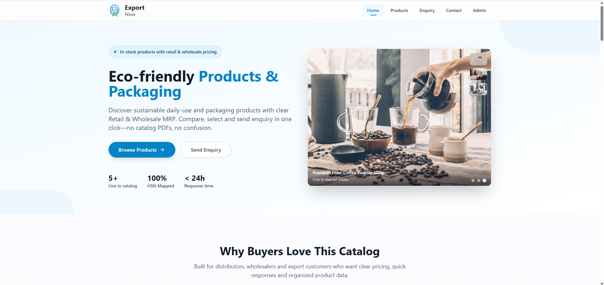 Export Now (Products)